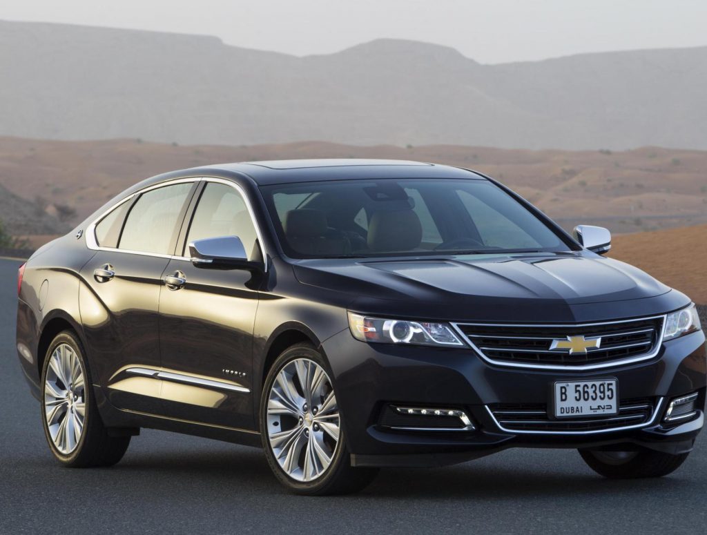 Chevrolet impala service reset